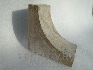 Защитный роликовый блок прокатной линии из бетона PROFIX-1,4
